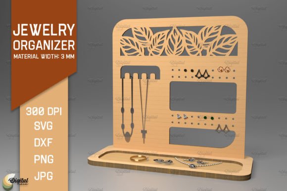 Download Jewelry Organizer. Display Laser Cut - Laser cut Collection