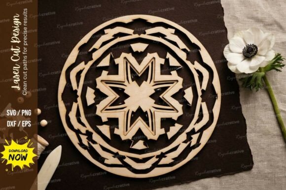 Download Tribal Mandala Laser Cut SVG Laser Cut - Laser cut Collection