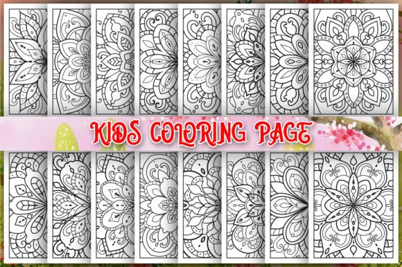Download Kids Mandala Flower Coloring Book Page - Kids mandala Collection