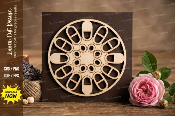 Download Tribal Mandala Laser Cut SVG Laser Cut - Laser cut Collection