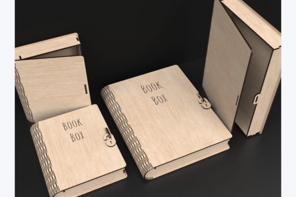 Download Laser Cut Book Box Svg Files - Laser cut Collection